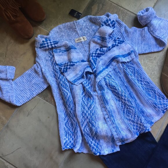 Hollister Waterfall Open Front Cardigan NEW - Picture 6 of 16